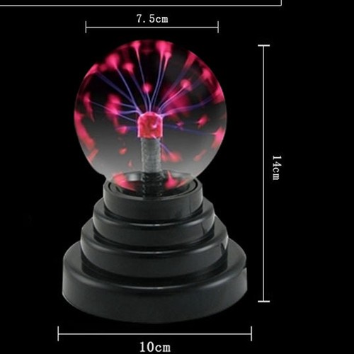 Magics plasma ball lamp touch - ball,