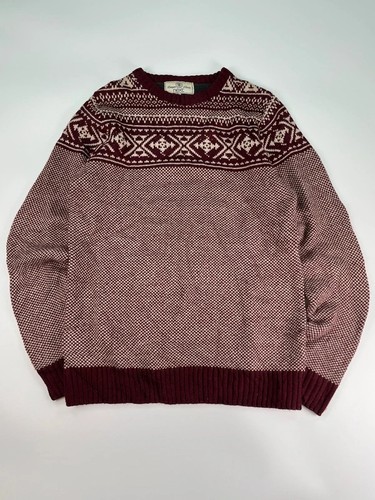 Next burgundy cream fair isle - next,