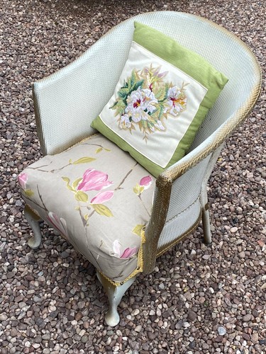 Vintage tub chair bedroom - vintage,