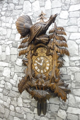 Beautiful large cuckoo - , clock