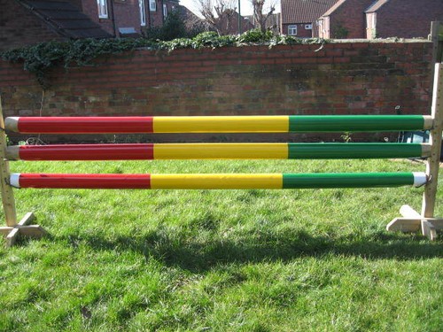 Equestrian horse jump pole - equestrian,