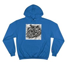 Dirt Bike Champion Hoodie, Motocross Sweatshirt, Motorcycle Hoodie, Off-Road