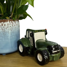 Ceramic Red Tractor Money