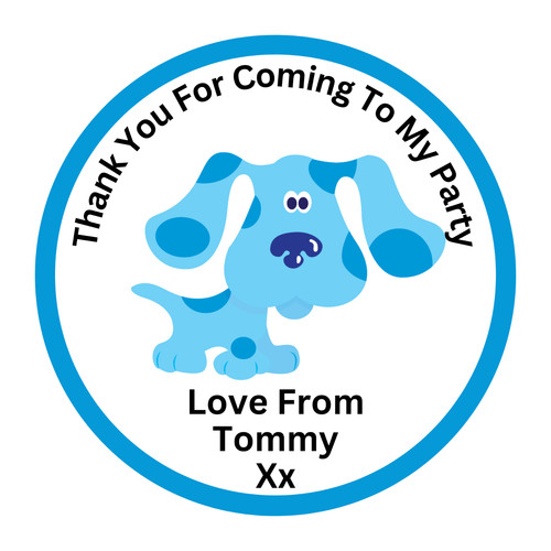 Personalised birthday stickers - personalised,