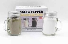Salt Pepper Shakers Mini Glass