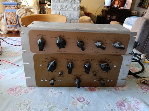 Vintage valve stereo amplifier - vintage,