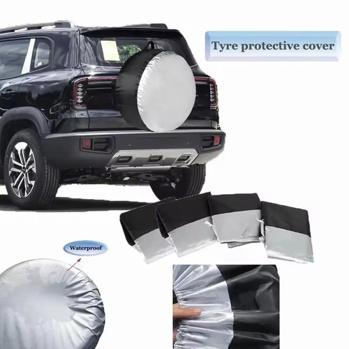 Diy spare tire cover - 15", black