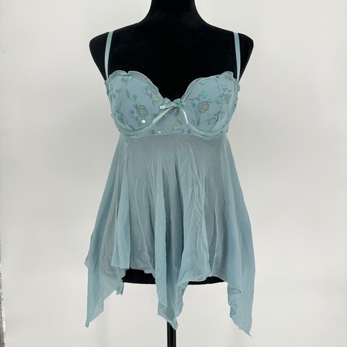 Y2k victoria secret baby blue - y2k,