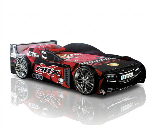 Black mrx kids racing car - black,