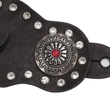 (Black)1Pair Spur Strap