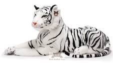Large White Tiger Plush 75cm