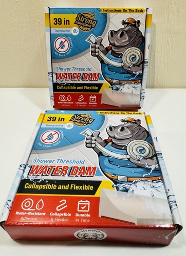 Shower threshold water dam - 2x,