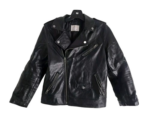 Zara faux leather kids - leather, laper