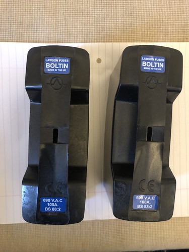 Lawson fuses boltin - lawson, 100amp