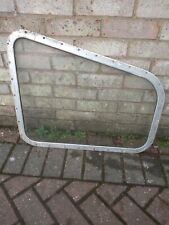 ONE SHAPED GLASS NON-OPENING WINDOW FOR BOAT/CARAVAN OR LIVE-ABOARD