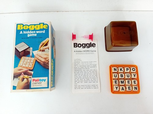 Vintage boggle game - boggle,