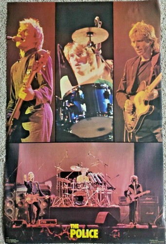 Vintage 1980 the police - vintage, 1980's