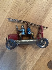 Vintage Tin Plate Penny Fire Engine
