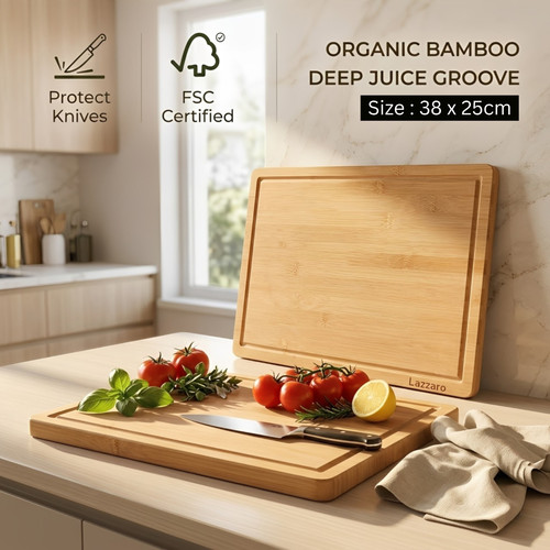 Large wooden chopping board - large,