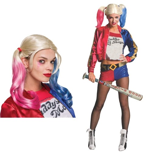 Harley quinn adult perruque - harley, &