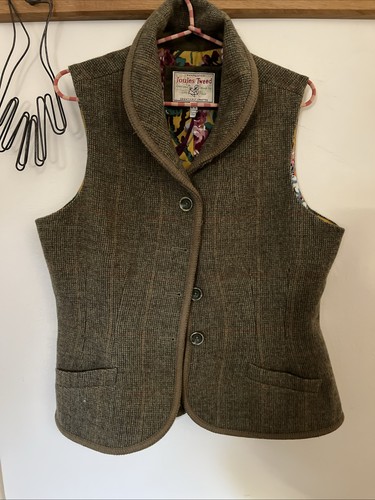 Joules tweed waistcoat size - size, 16