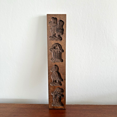Large vintage dutch speculaas - vintage,