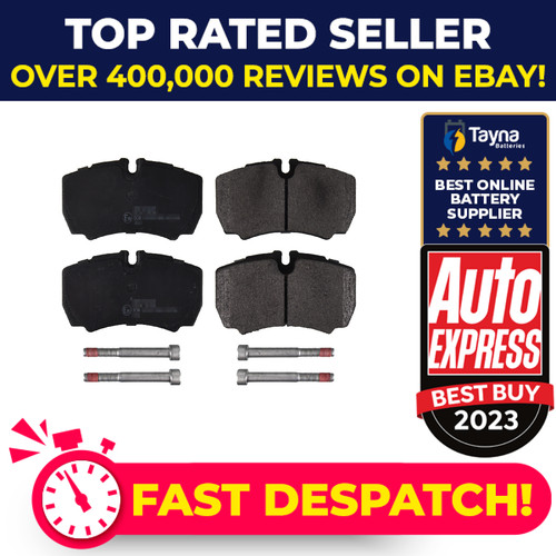 Brake pads set - pads, iveco