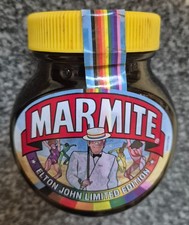Empty Limited Edition Elton John Marmite Jar Pride 2025 Edition Still Standing