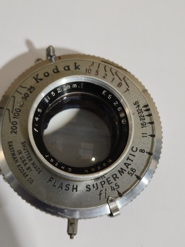 Kodak ektar 127mm lens - kodak, f4.7