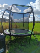 Jumpflex 8ft Trampoline with Safety Enclosure and Ladder