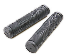 Pair GT Bike Handlebar Grips MTB Mountain Bike Hybrid Bike 130mm Black