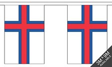 FAROE ISLANDS BUNTING 9 metres