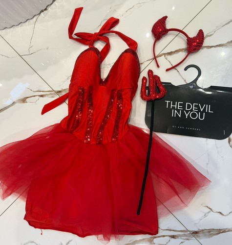 Ann summers devil outfit with - summers,