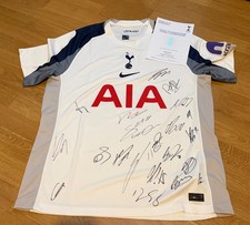 Squad signed Spurs football