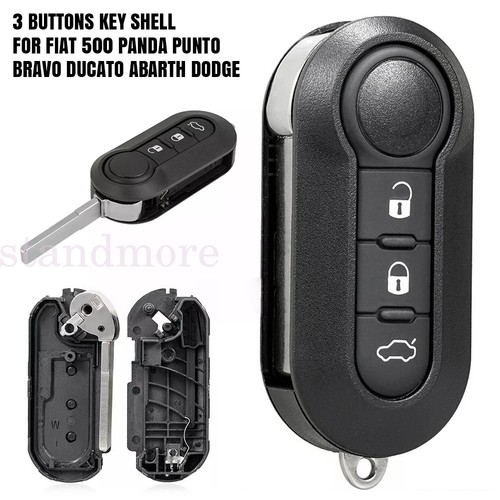 Flip key fob case - shell, 3b