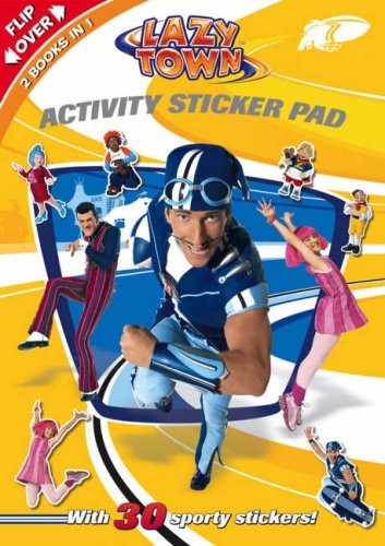 Lazytown activity sticker pad - sticker,