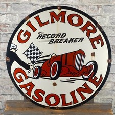 GILMORE Enamel Sign ø 19.7"
