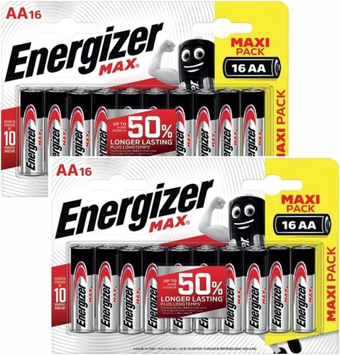 32x energizer max alkaline - 32x, aa