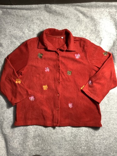 Women red fleece size 22 - women's,