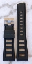 Helson 24mm Rubber/Isofrane Strap - NEW -