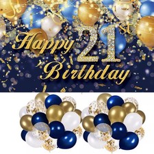21st Birthday Backdrop Age 21