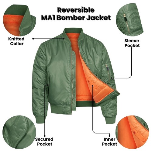 Bomber jacket ma1 - ma1, flight