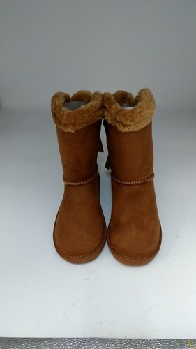 Womens ladies fur lined flat - fur,