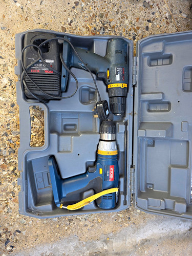 Ryobi 18v cordless drills - drills, &