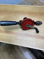 Hand Drill Double Gears , Joinery Or Jewellery Making , Oiled And Cleaned