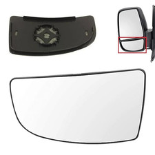 Door Wing Mirror Lower Bottom Glass Left Passenger Side For Ford Transit MK8