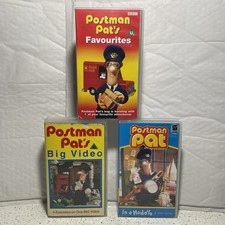 Postman Pat Vintage VHS Video Bundle X 3 Various Titles