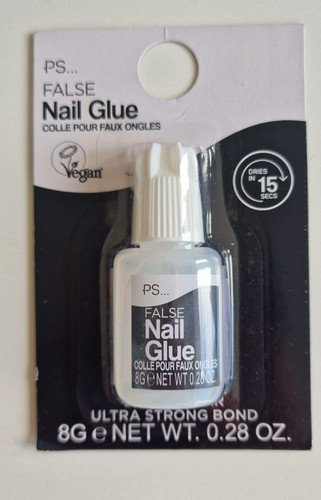 Primark false nail glue dries - nail,