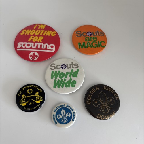 Vintage boy scout badges - boy,