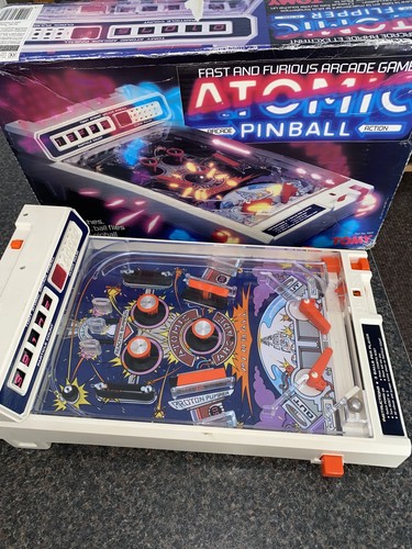 Vintage tomy atomic pinball - tomy,